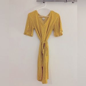 a new day Yellow Sundress